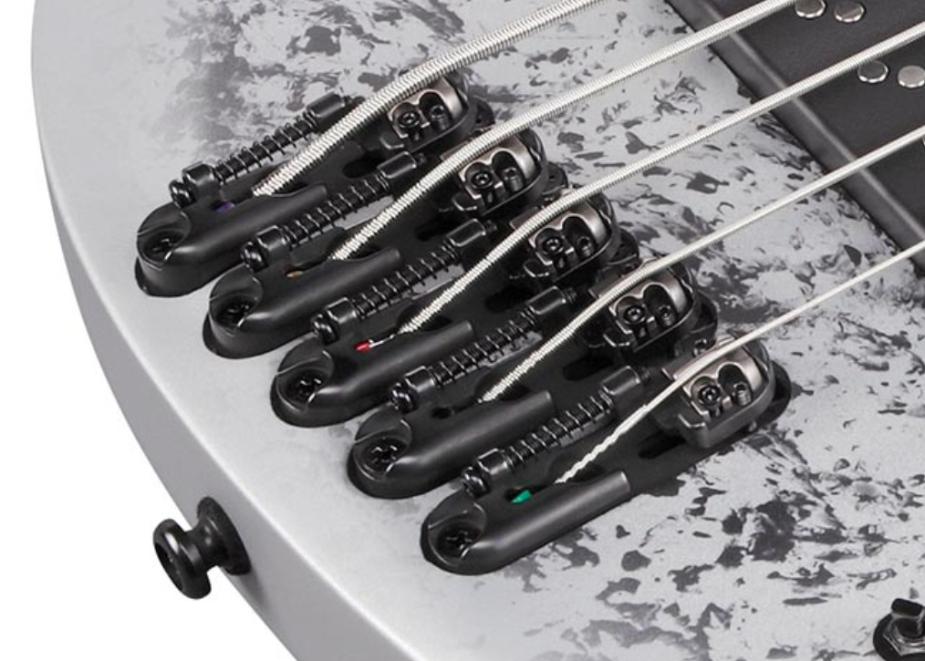 Ibanez Btb25th5 Slm Standard 5c Active Rw - Silver Blizzard Matte - Solid body electric bass - Variation 3