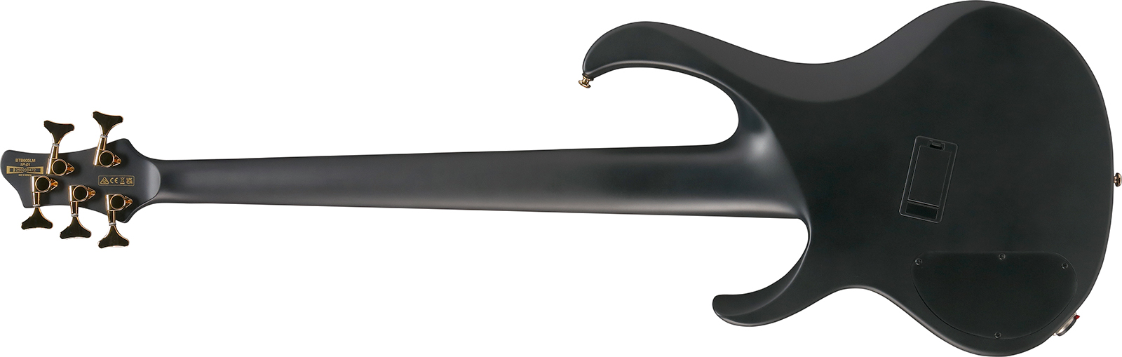 Ibanez Btb605lm Bkf Workshop 5c Multiscale Active Rw - Black Flat - Solid body electric bass - Variation 1