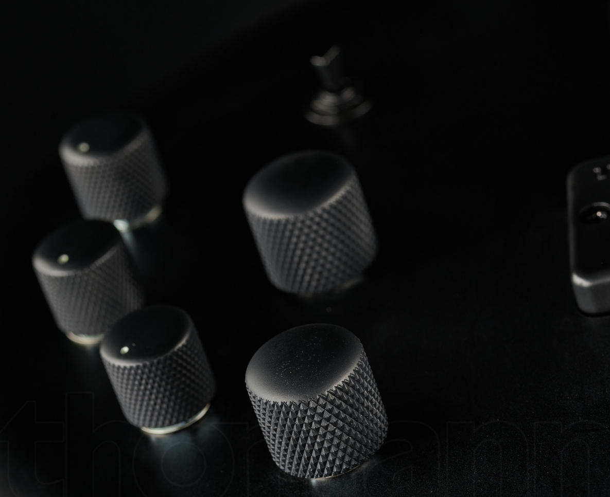 Ibanez Btb625ex Bkf Iron Label 5c Active Bartolini Ebo - Black Flat - Solid body electric bass - Variation 3