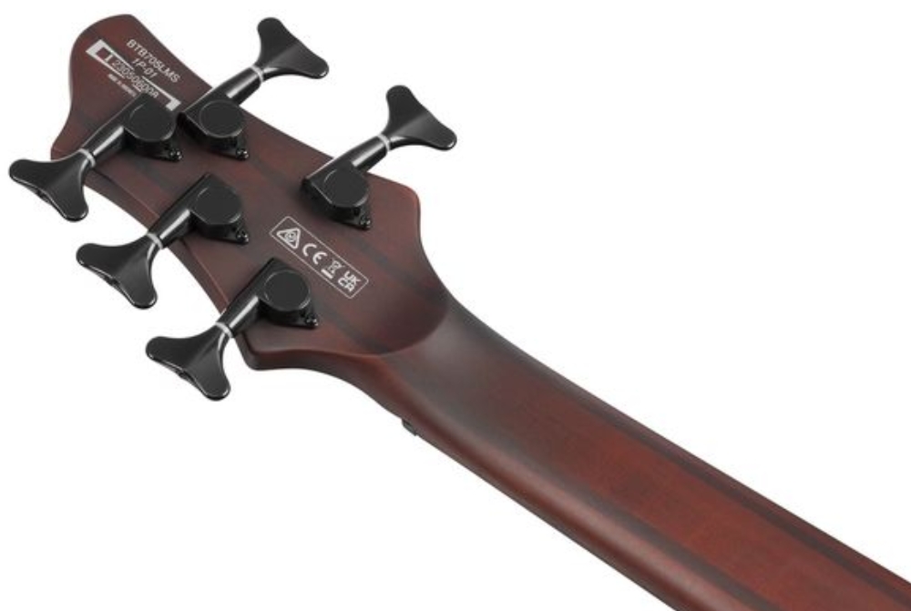 Ibanez Btb705lm Nnf Workshop 5c Multiscale Active Rw - Natural Browned Burst Flat - Solid body electric bass - Variation 5