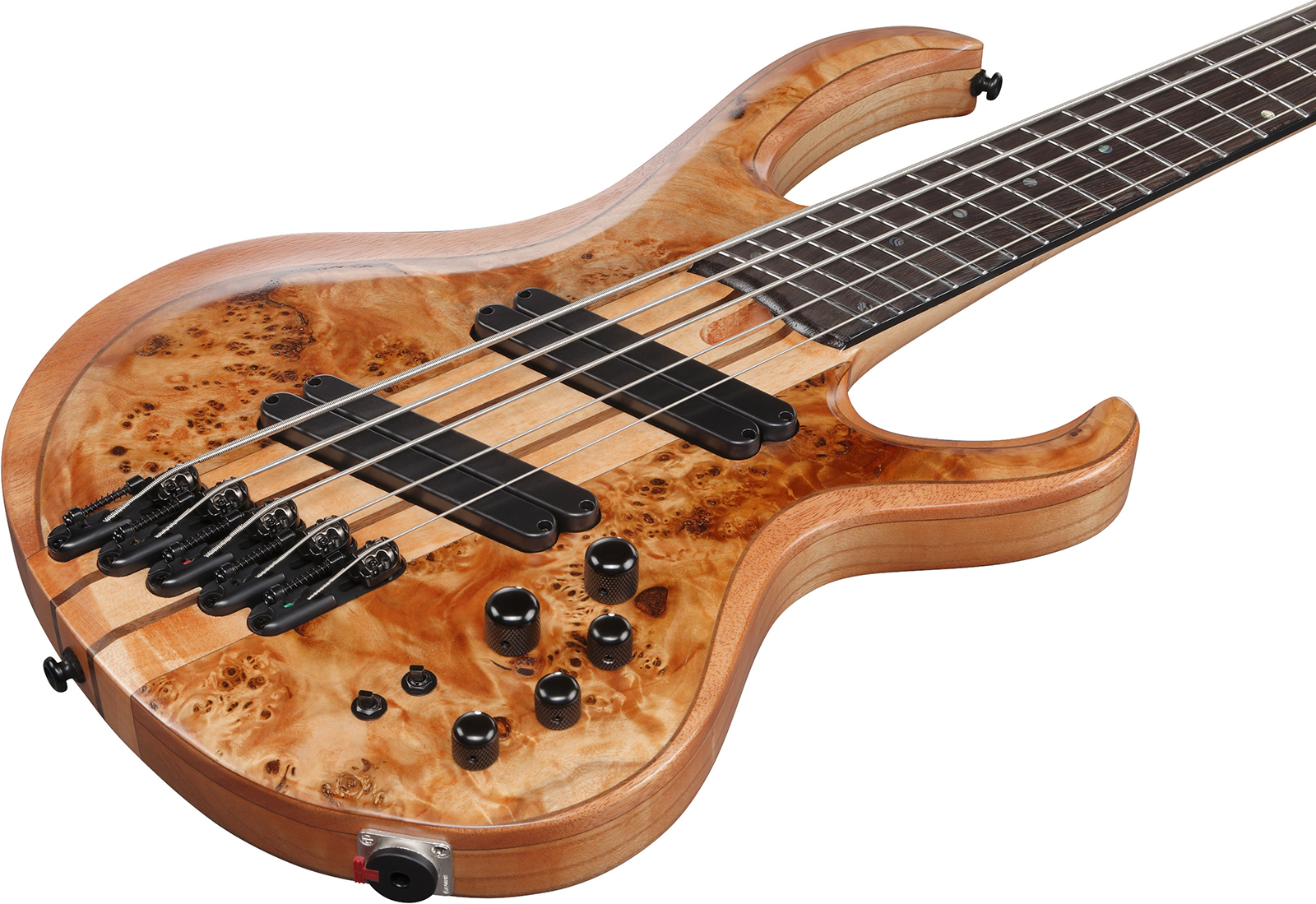 Ibanez Btb805ms Fnl Workshop 5c Multiscale Active Rw - Florid Natural Low Gloss - Solid body electric bass - Variation 2