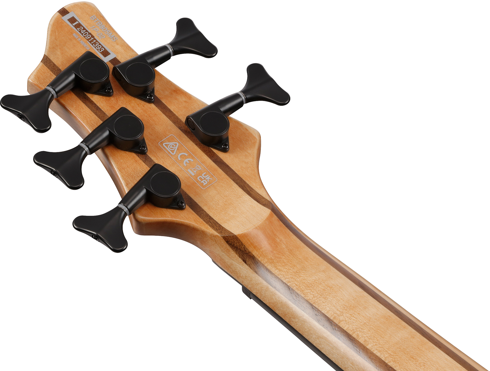 Ibanez Btb805ms Fnl Workshop 5c Multiscale Active Rw - Florid Natural Low Gloss - Solid body electric bass - Variation 4