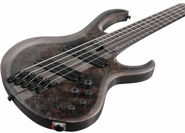 Ibanez Btb805ms Tgf 5c Multiscale Active Pp - Transparent Gray Flat - Solid body electric bass - Variation 2