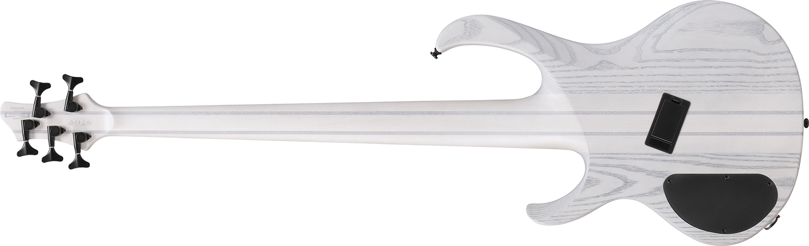 Ibanez Btb865ms Twf Workshop 5c Multiscale Active Pp - Transparent White Flat - Solid body electric bass - Variation 1