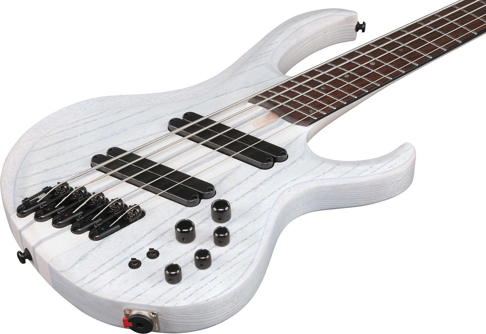 Ibanez Btb865ms Twf Workshop 5c Multiscale Active Pp - Transparent White Flat - Solid body electric bass - Variation 2