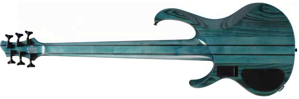 Ibanez Btb946 Col Standard 6c Active Eb - Cosmic Blue Low Gloss - Solid body electric bass - Variation 1