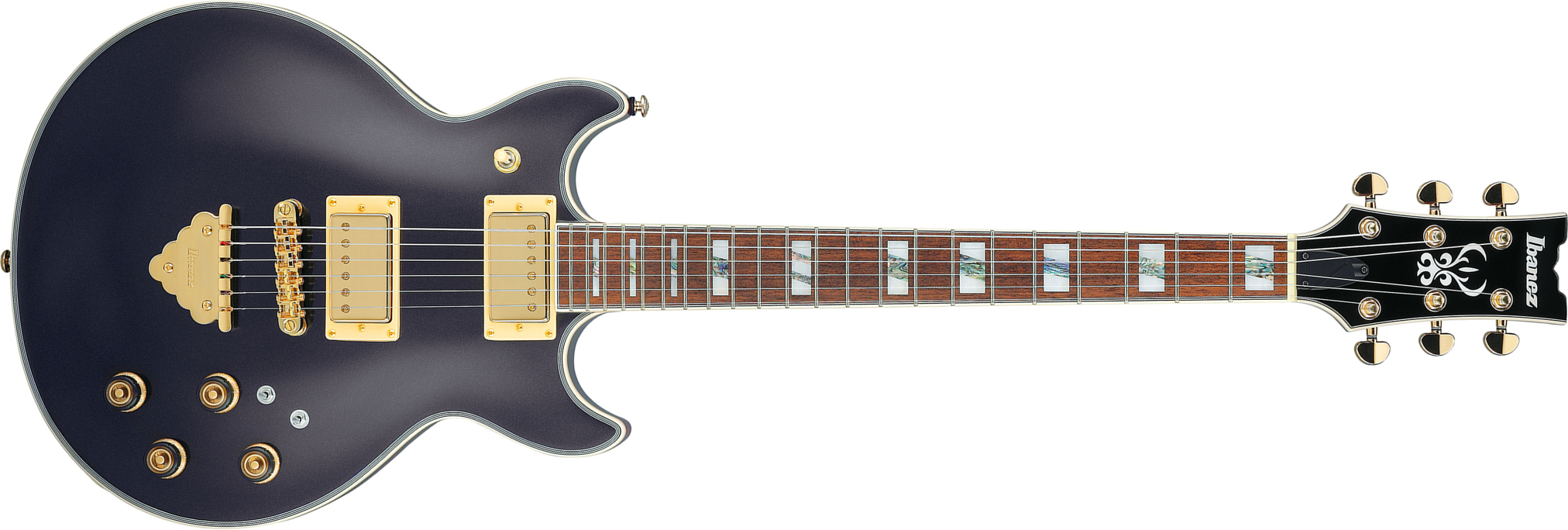 Ibanez Ar320 Mbm Standard Artist 2h Ht Jat - Midnight Black Metallic - Str shape electric guitar - Main picture