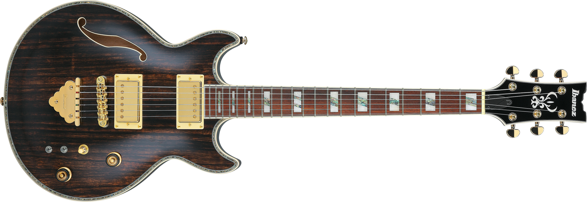 Ibanez Ar520hme Nt Standard Artist 2h Ht Jat - Natural - Semi-hollow electric guitar - Main picture