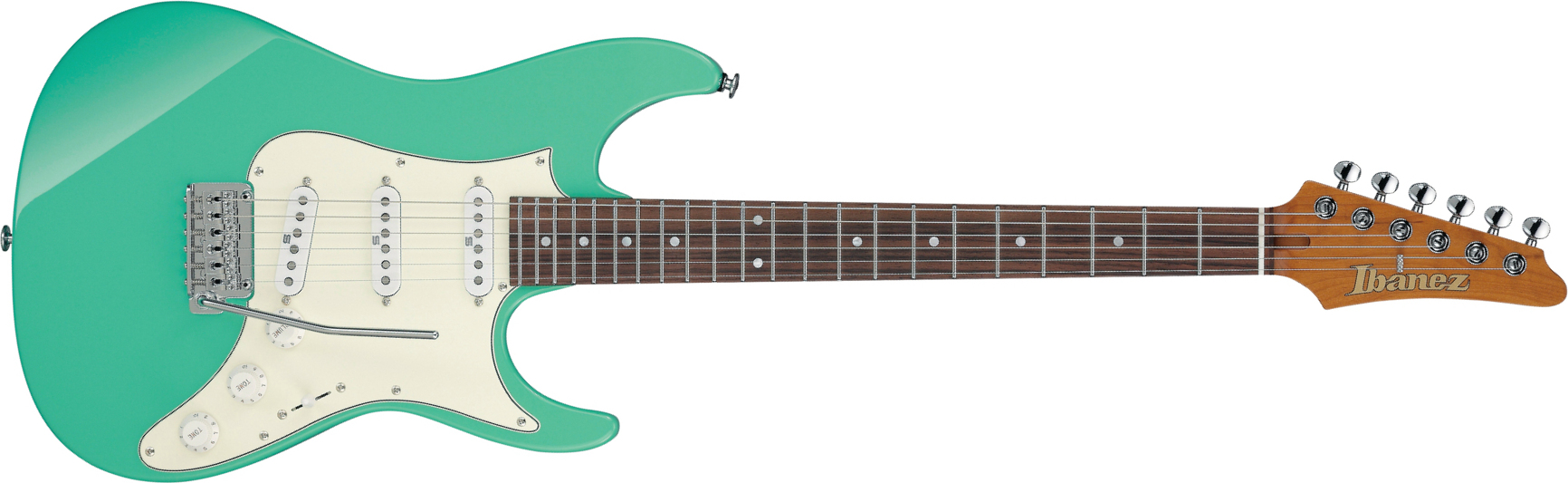 Ibanez Az2203n Prestige 3s Trem Rw - Seafoam Green - Str shape electric guitar - Main picture