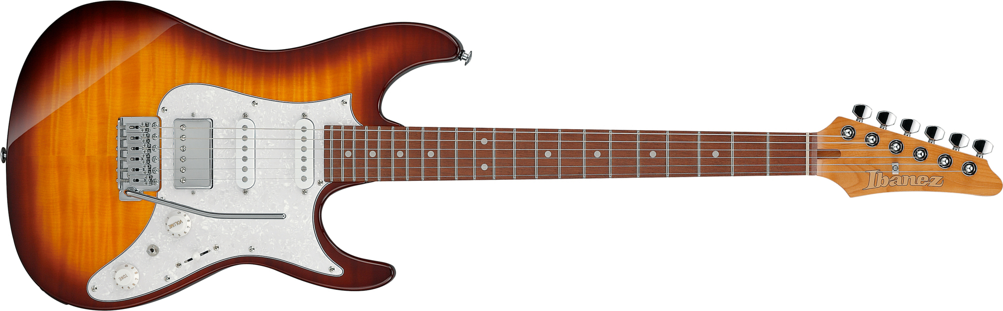 Ibanez Az22s1f Vls Standard Hss Trem Jat - Violin Sunburst - Str shape electric guitar - Main picture
