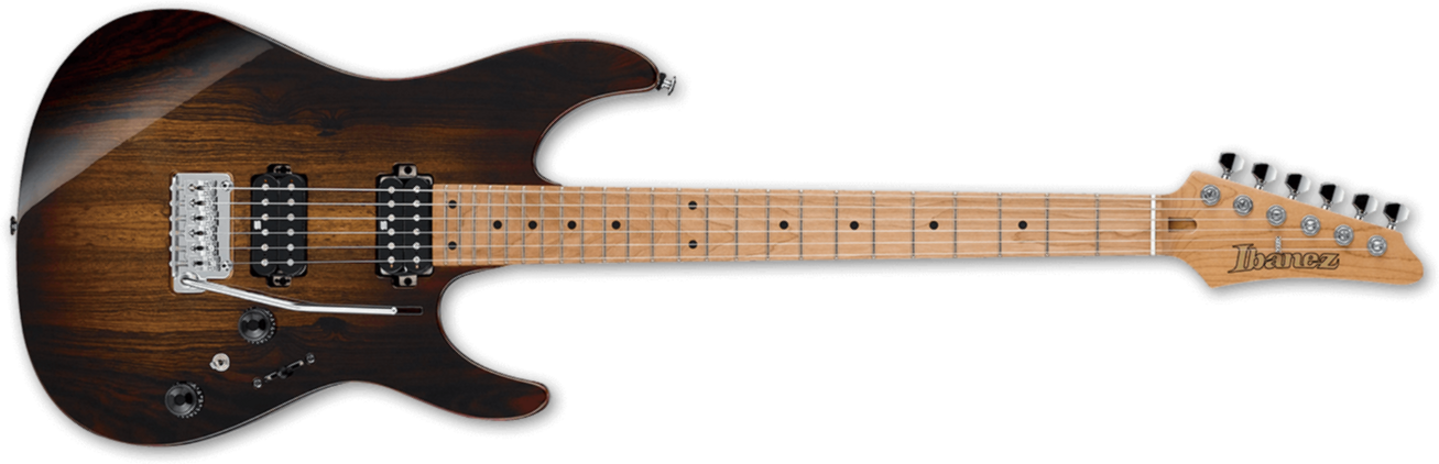 Ibanez Az242bc Det Premium Hh Trem Mn - Deep Espresso Burst - Str shape electric guitar - Main picture