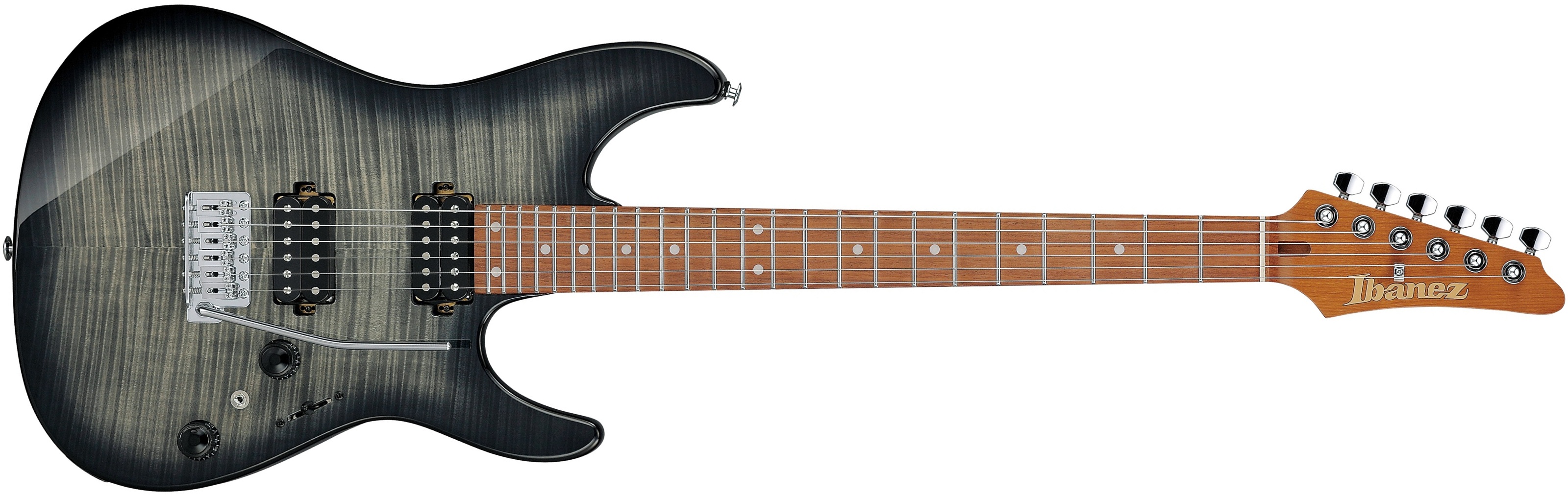 Ibanez Az24s1ftks Trem Hh Mn - Transparent Black Sunburst - Str shape electric guitar - Main picture