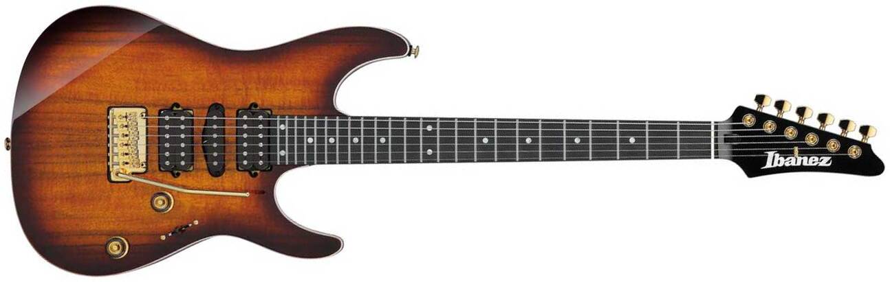Ibanez Az47p2k Deb Premium Hsh Dimarzio Trem Eb - Dragon Eye Burst - Str shape electric guitar - Main picture