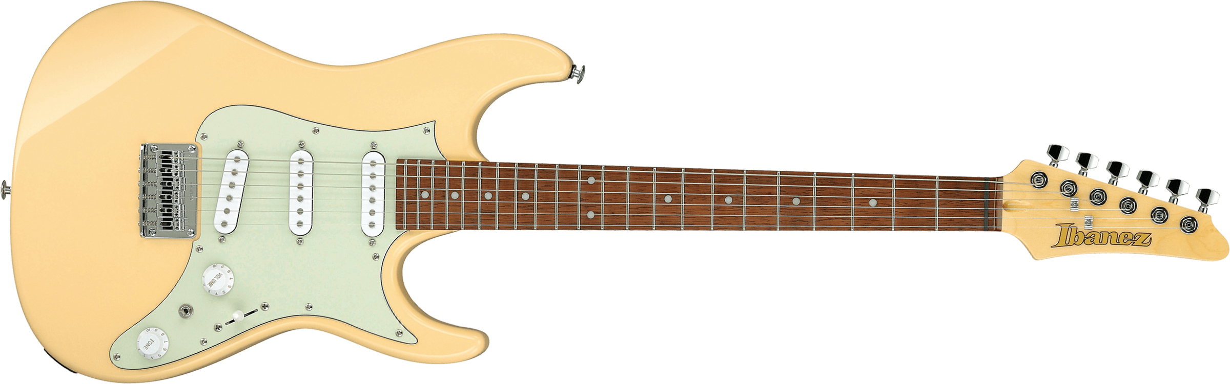 Ibanez Azes31 Iv Standard 3s Trem Jat - Ivory - Str shape electric guitar - Main picture