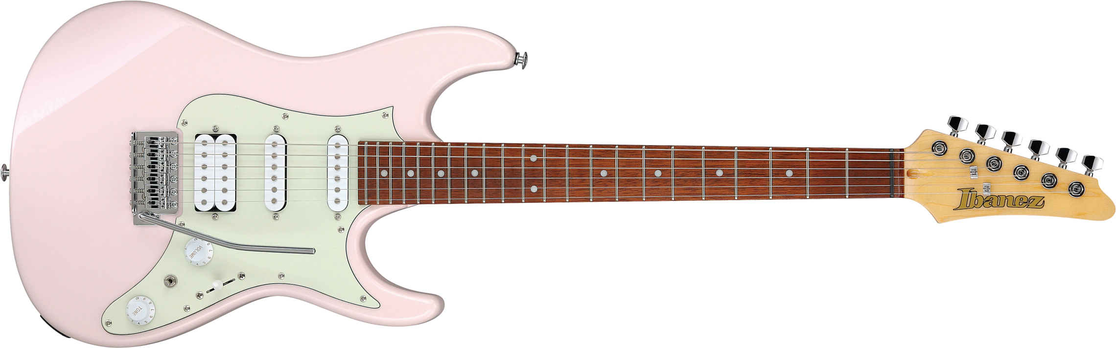 Ibanez Azes40 Ppk Standard Hss Trem Jat - Pastel Pink - Str shape electric guitar - Main picture