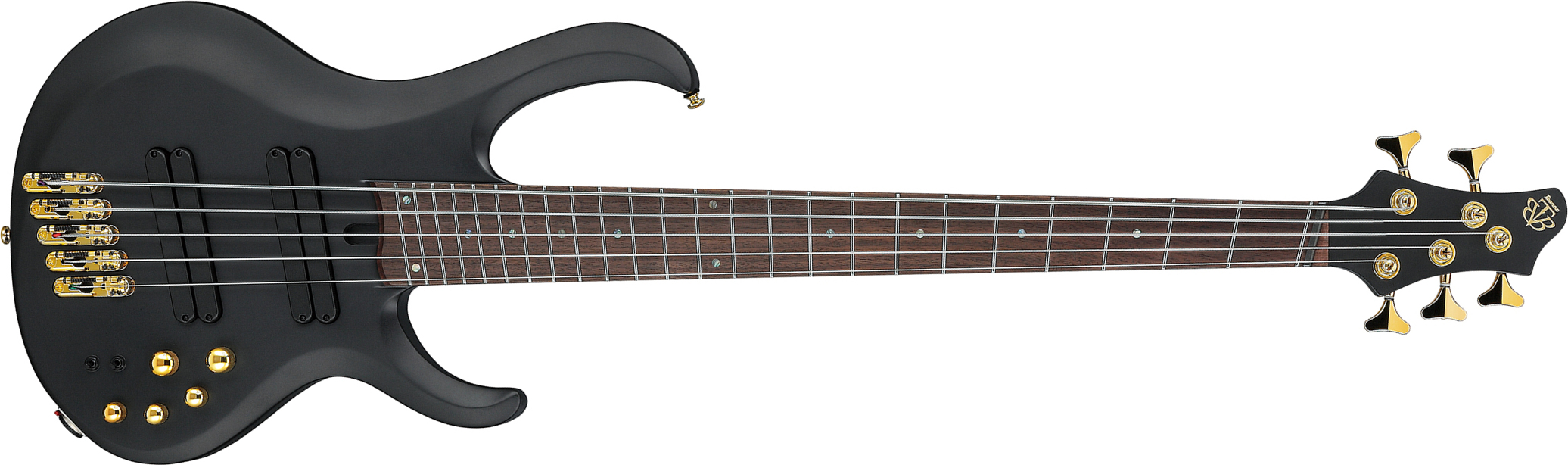 Ibanez Btb605lm Bkf Workshop 5c Multiscale Active Rw - Black Flat - Solid body electric bass - Main picture