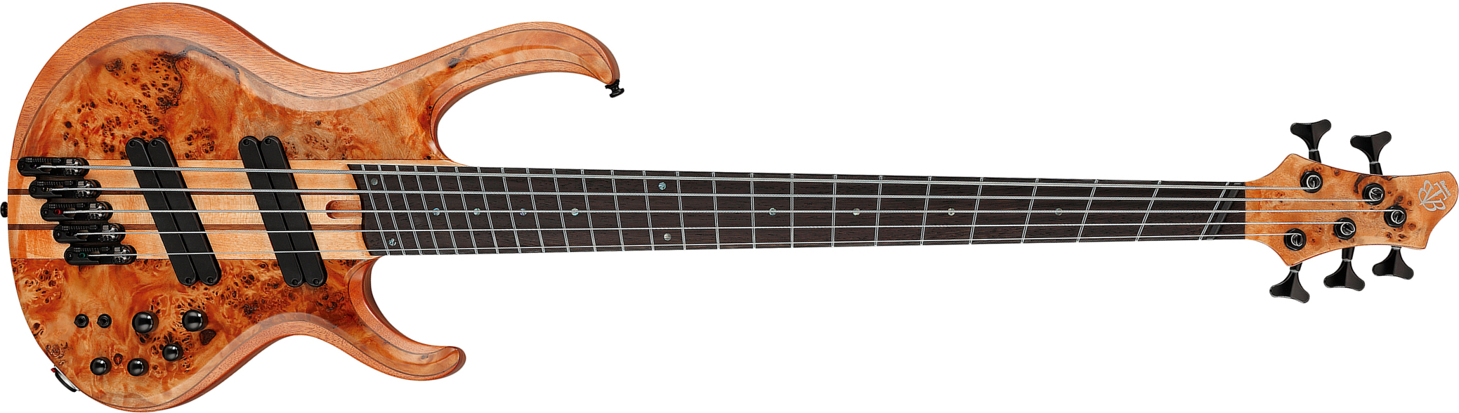 Ibanez Btb805ms Fnl Workshop 5c Multiscale Active Rw - Florid Natural Low Gloss - Solid body electric bass - Main picture