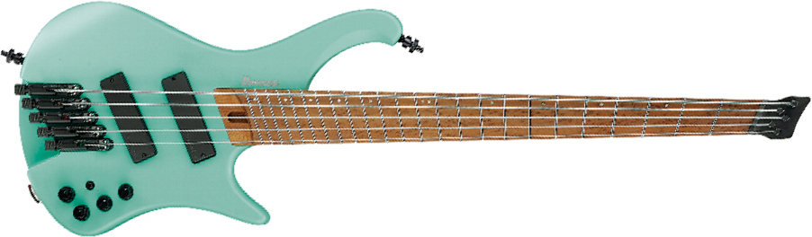 Ibanez Ehb1005ms Sfm Workshop 5c Multiscale Active Bartolini Mn - Sea Foam Green Matte - Solid body electric bass - Main picture