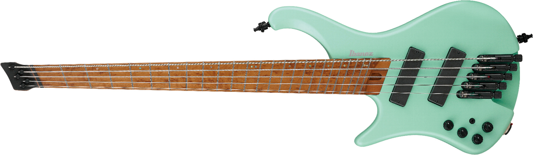 Ibanez Ehb1005msl Sfm Workshop Lh Gaucher 5c Multiscale Active Bartolini Mn - Sea Foam Green Matte - Solid body electric bass - Main picture