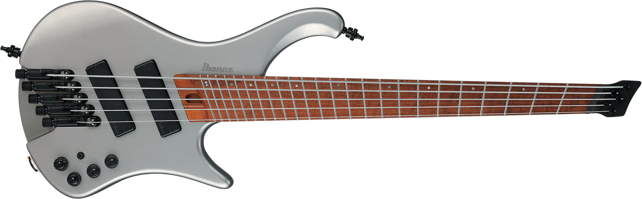 Ibanez Ehb1005sms Mgm Workshop 5c Shsc Multiscale Active Bartolini Mn - Metallic Gray Matte - Solid body electric bass - Main picture