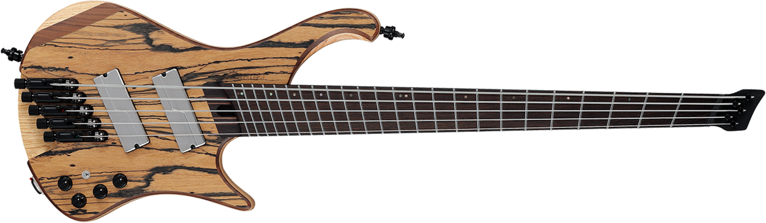 Ibanez Ehb1675ms Ntf Workshop 5c Multiscale Active Pp - Natural Flat - Solid body electric bass - Main picture