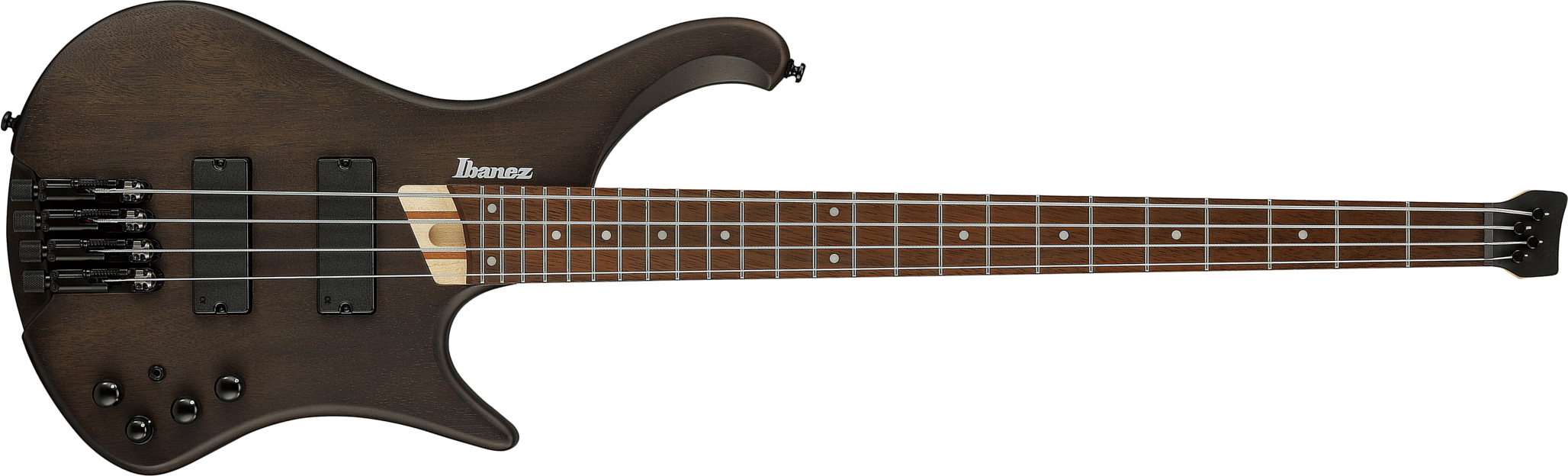 Ibanez Ehb600 Wnf Standard Active Jat - Walnut Flat - Solid body electric bass - Main picture