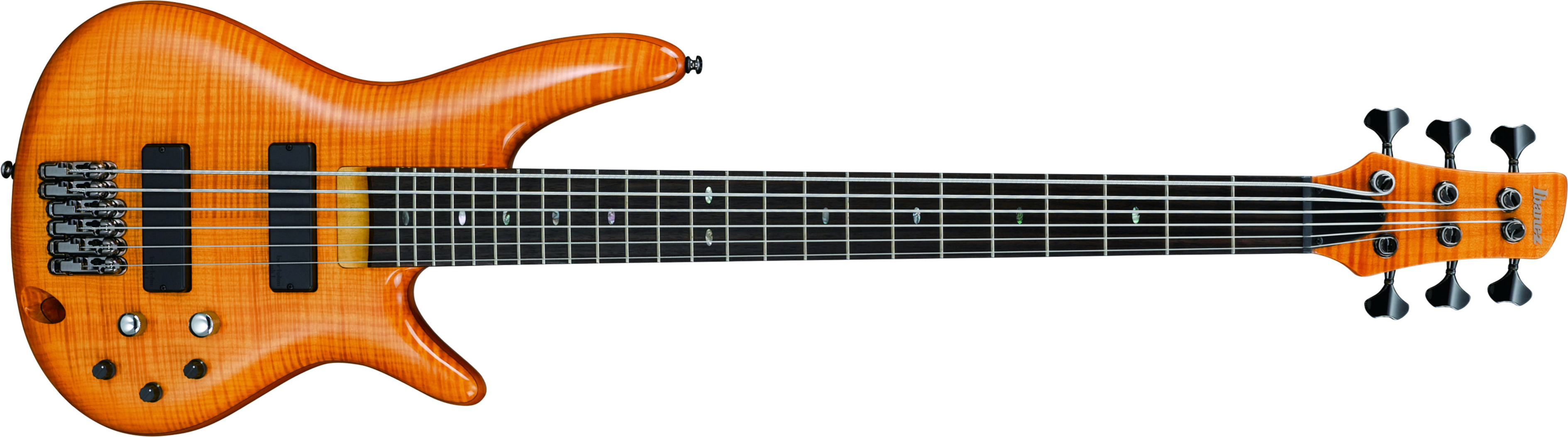 Ibanez Gerald Veasley Gvb36 Am Signature 6-cordes - Amber - Solid body electric bass - Main picture