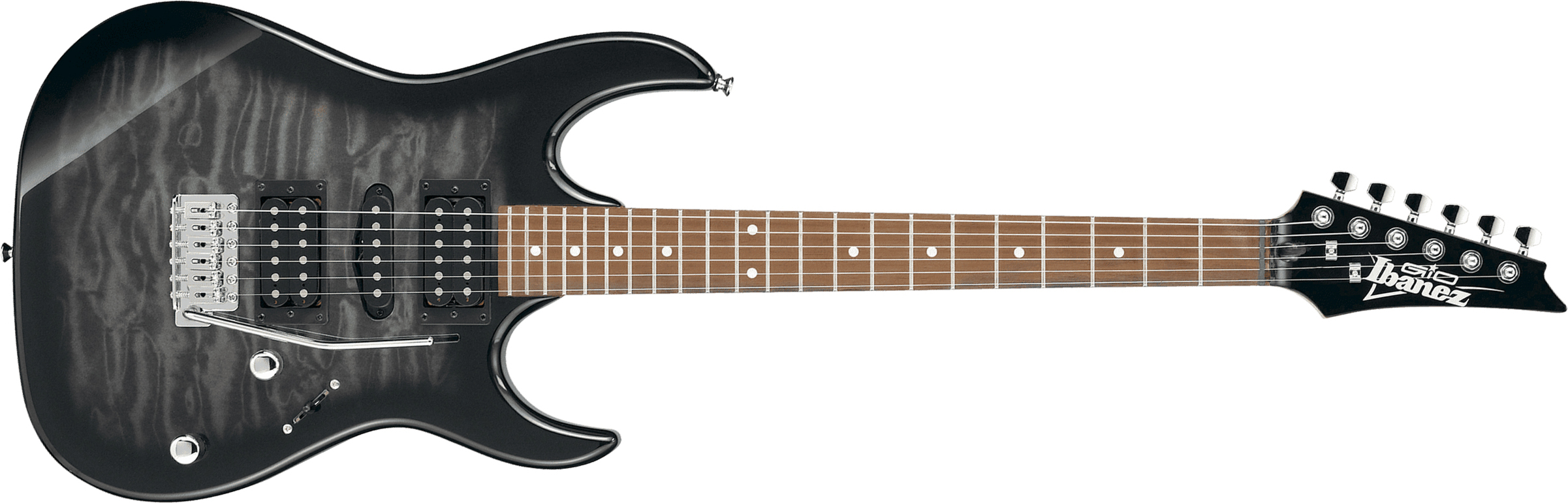 Ibanez Grx70qa Tks Gio Hsh Trem Nzp - Transparent Black Sunburst - Str shape electric guitar - Main picture