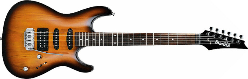 Ibanez Gsa60 Bs Gio Hss Trem Nzp - Brown Sunburst - Str shape electric guitar - Main picture