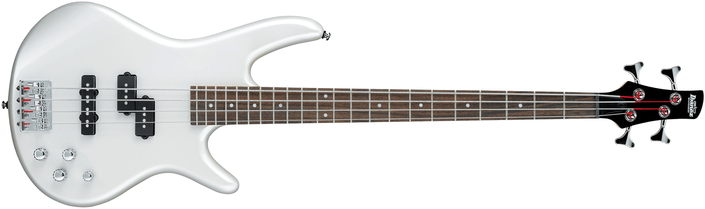 Ibanez Gsr200 Pw Gio Active Pur - Pearl White - Solid body electric bass - Main picture
