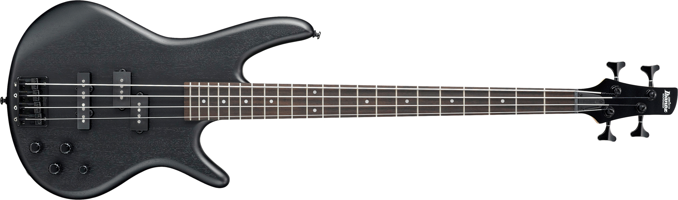 Ibanez Gsr200b Wk Gio Active Jat - Weathered Black - Solid body electric bass - Main picture