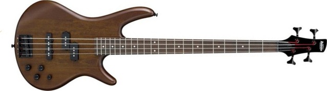 Ibanez Gsr200b Wnf Gio Active Jat - Walnut Flat - Solid body electric bass - Main picture