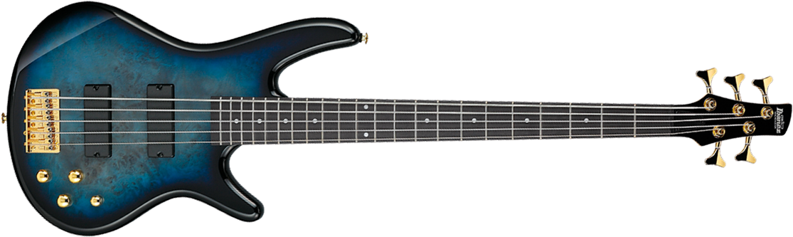 Ibanez Gsr205pc Tmu Gio 5c Active Pur - Transparent Marine Burst - Solid body electric bass - Main picture