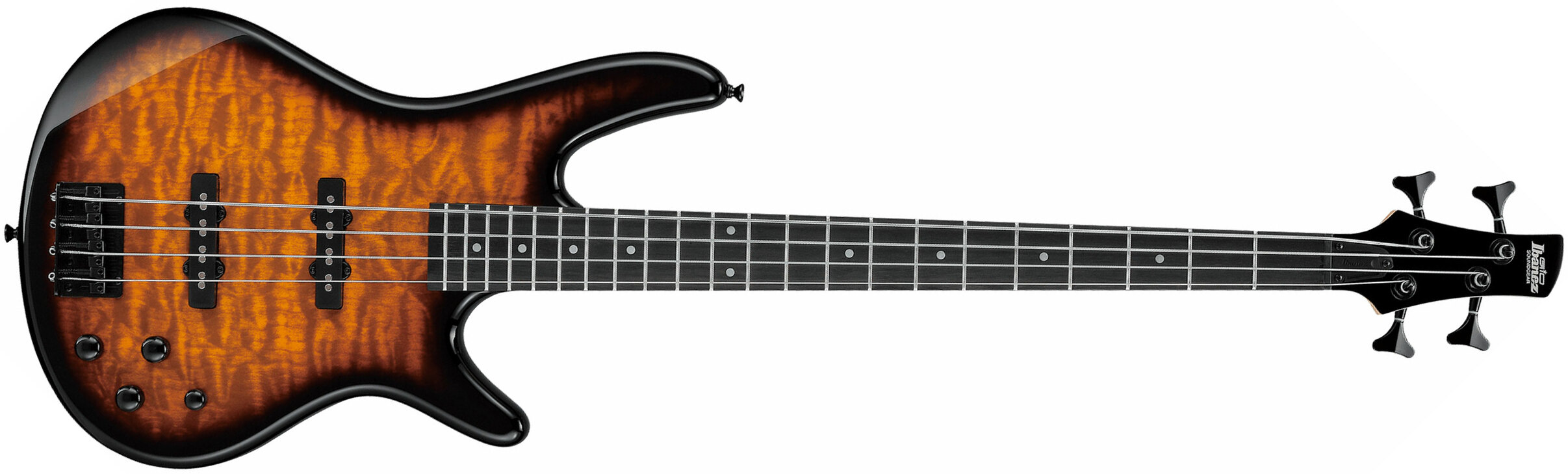 Ibanez Gsr280qa Tys Gio Pur - Transparent Yellow Sunburst - Solid body electric bass - Main picture