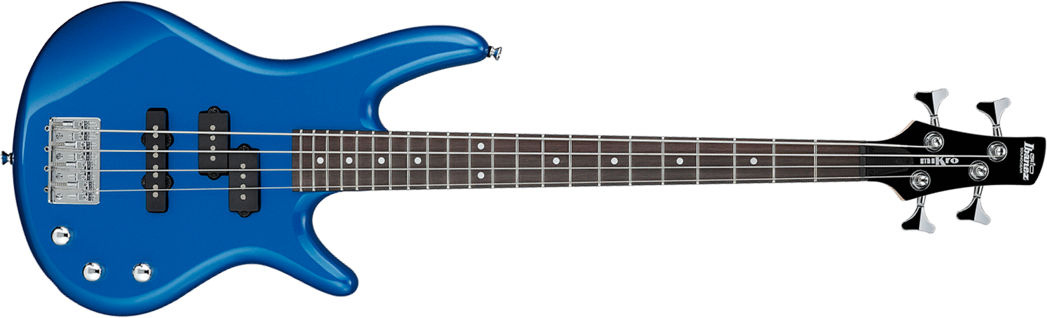 Ibanez Gsrm20 Slb Mikro Pur - Starlight Blue - Electric bass for kids - Main picture