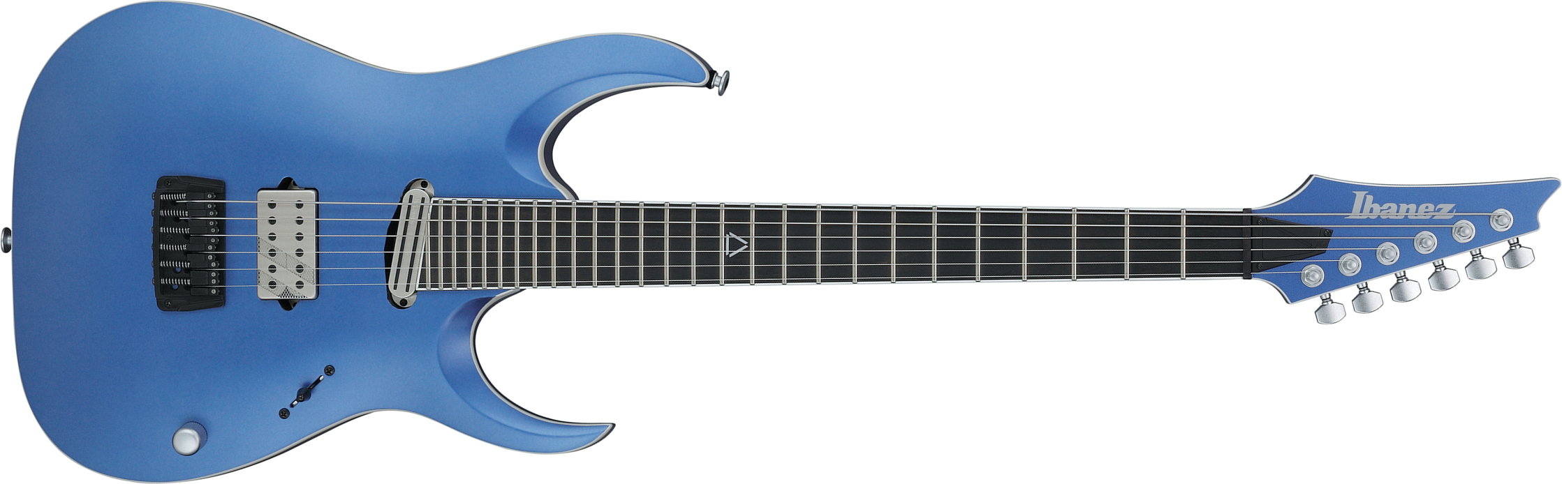 Ibanez Jake Bowen Jbm9999 Amm Jap Signature Hst Dimarzio Ht Eb - Azure Metallic Matte - Str shape electric guitar - Main picture