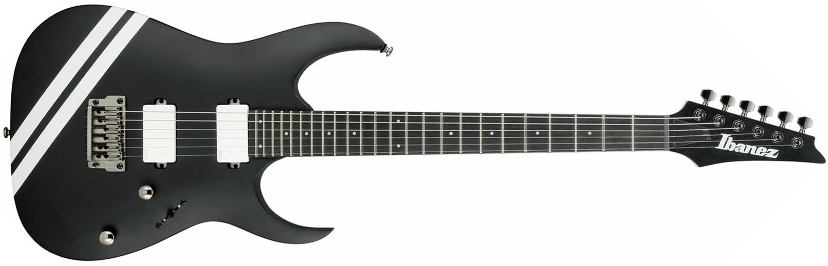 Ibanez Jb Brubaker Jbbm30 Bkf Signature Hh Emg Ht Eb - Black Flat - Str shape electric guitar - Main picture