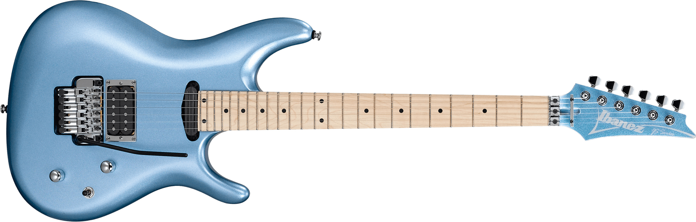 Ibanez Joe Satriani Js140m Sdl Signature Hst Fr Mn - Soda Blue - Str shape electric guitar - Main picture