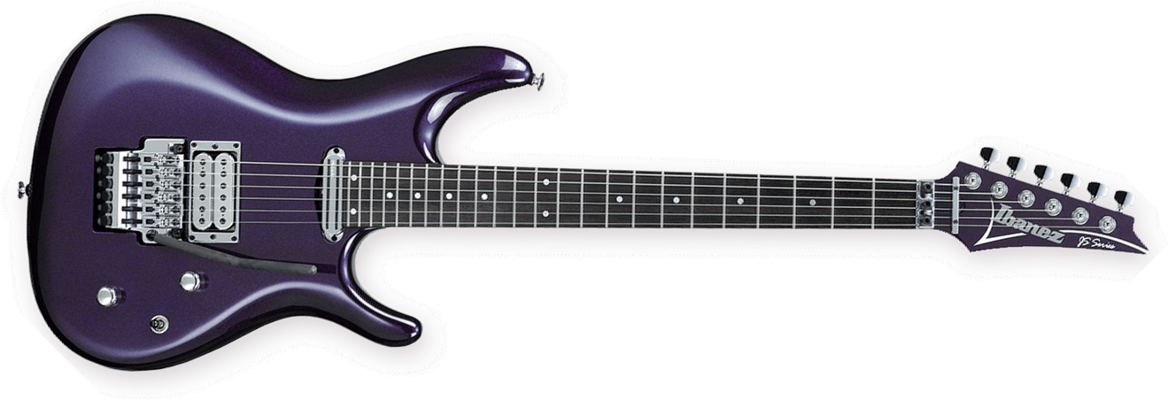 Ibanez Joe Satriani Js2450 Mcp Prestige Japon Hst Fr Rw - Muscle Car Purple - Str shape electric guitar - Main picture
