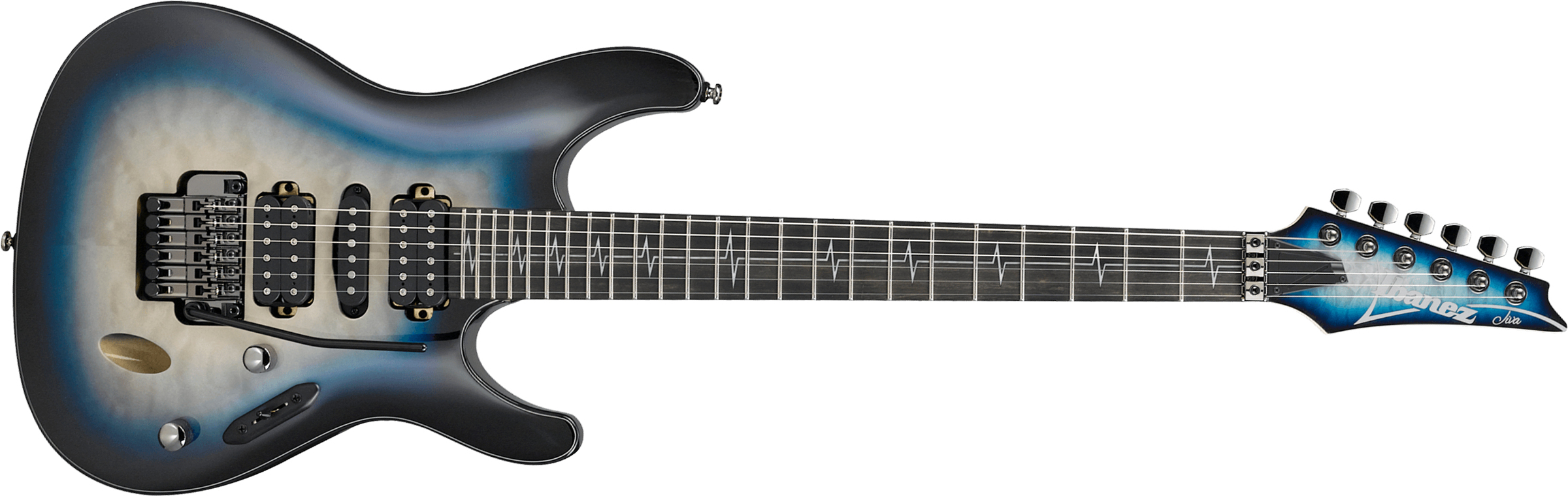 Ibanez Nita Strauss Jivajr Dse Signature Hsh Fr Eb - Deep Sea Blonde - Str shape electric guitar - Main picture