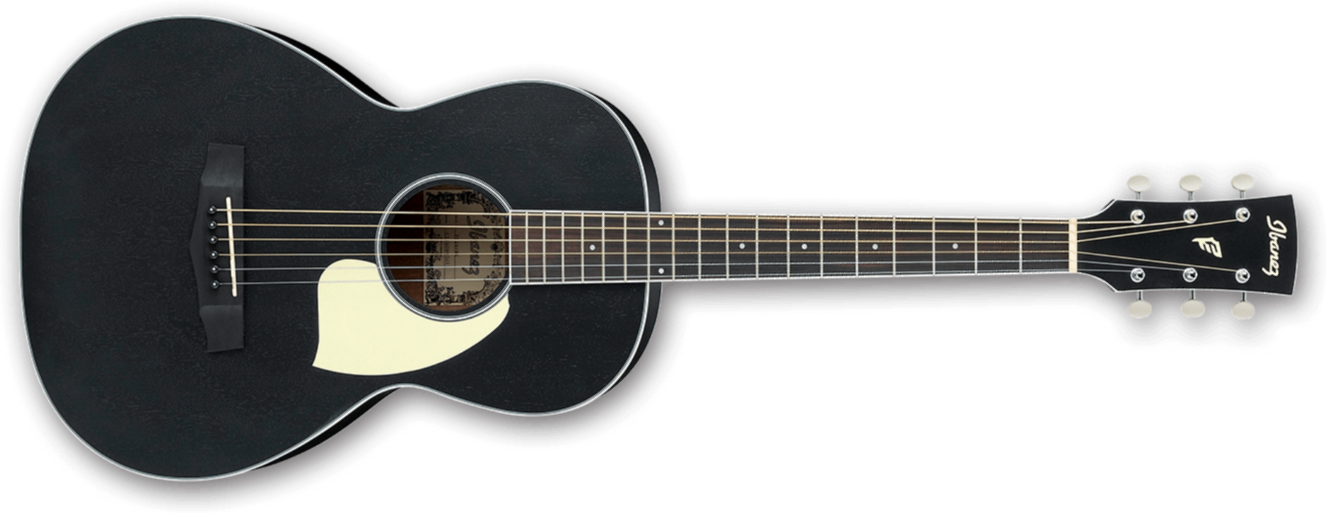 Ibanez Pn14 - Weathered Black Open Pore - Acoustic guitar & electro - Main picture