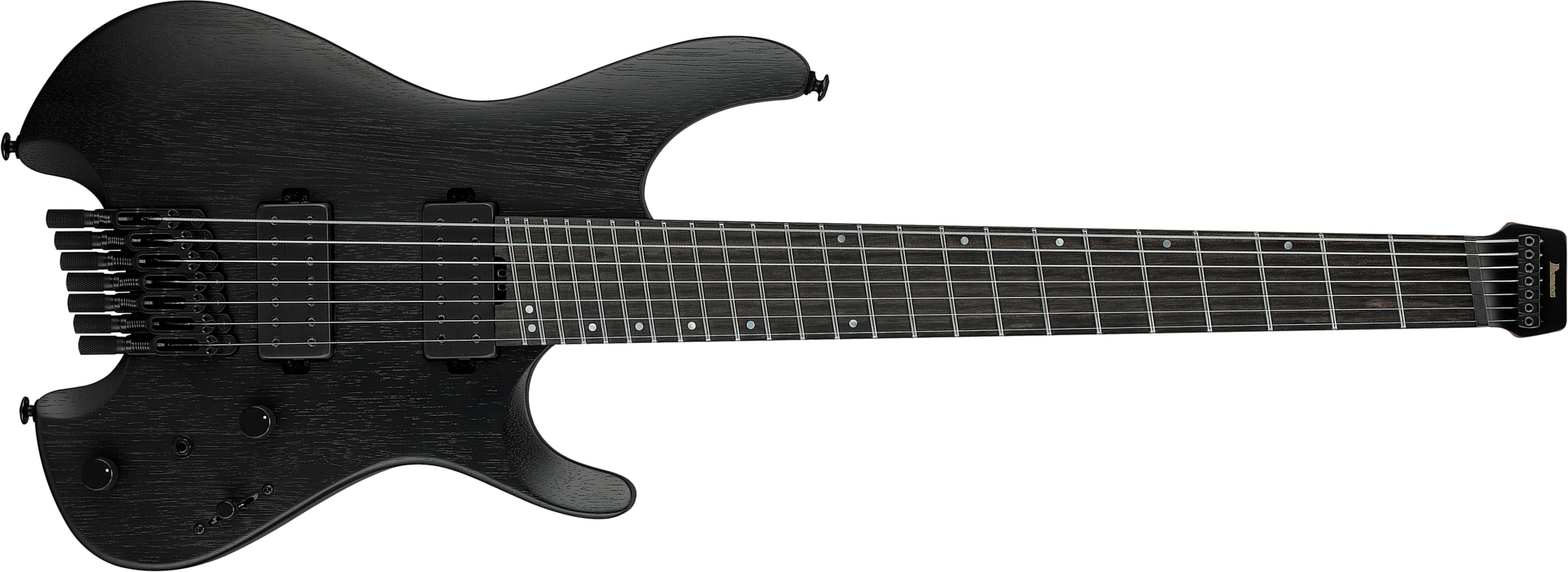 Ibanez Qx527b Wk Quest 7c 2h Ht Eb - Weathered Black - Double cut electric guitar - Main picture