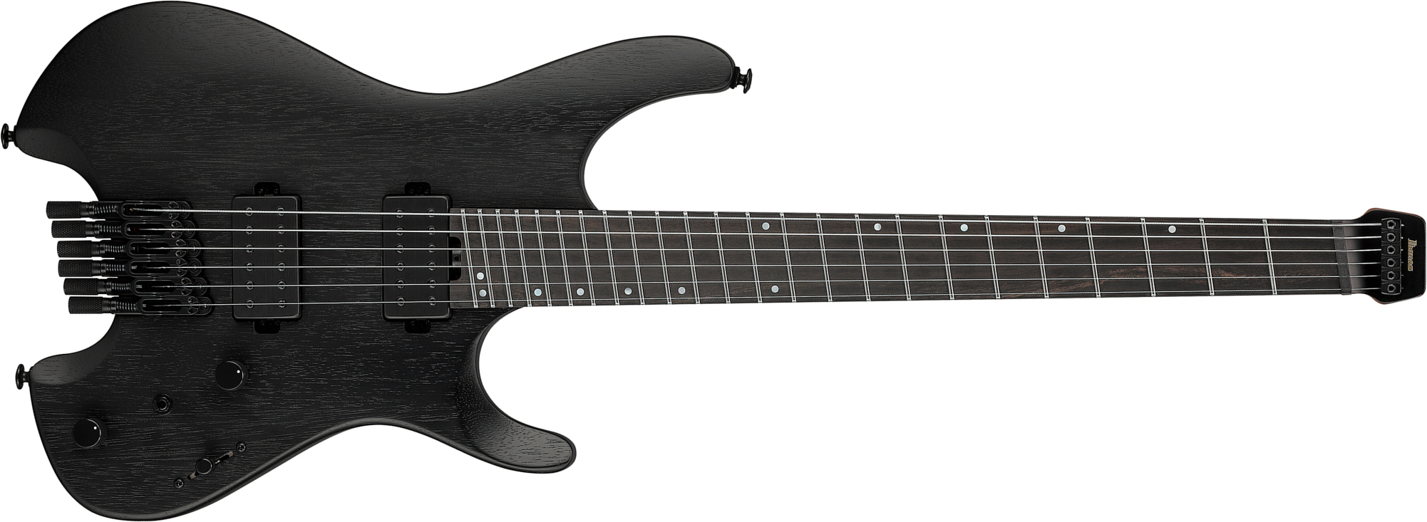 Ibanez Qx52b Wk Quest 2h Ht Eb - Weathered Black - Double cut electric guitar - Main picture