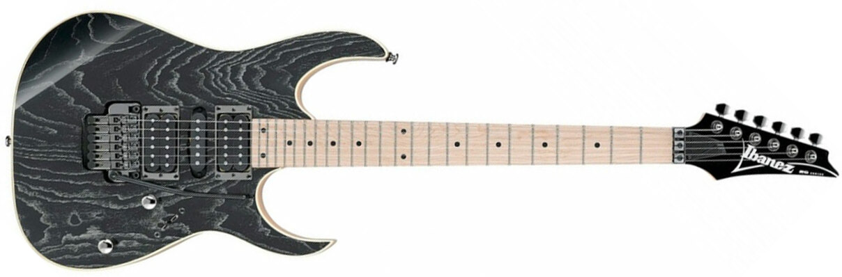 Ibanez Rg370ahmz Swk Standard Hsh Fr Mn - Silver Wave Black - Str shape electric guitar - Main picture