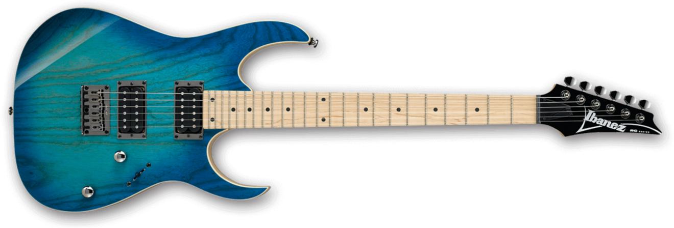 Ibanez Rg421ahm Bmt Standard Hh Ht Mn - Blue Moon Burst - Str shape electric guitar - Main picture