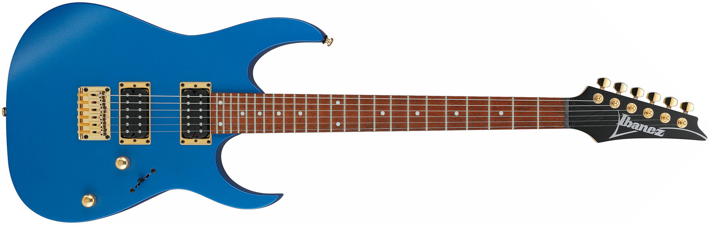 Ibanez Rg421g Lbm Standard Ht Hh Jat - Laser Blue Matte - Str shape electric guitar - Main picture