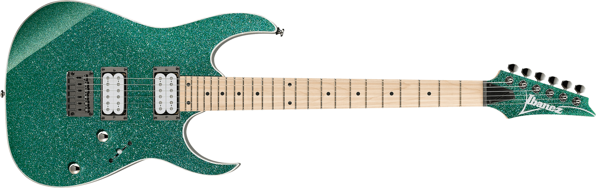Ibanez Rg421msp Tsp Standard Ht Hh Mn - Turquoise Sparkle - Str shape electric guitar - Main picture