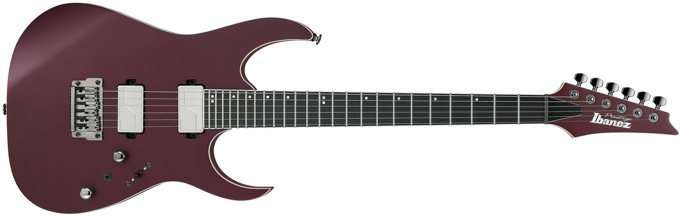 Ibanez Rg5121 Bcf Prestige Jap Hh Fishman Fluence Ht Eb - Burgundy Metallic Flat - Str shape electric guitar - Main picture