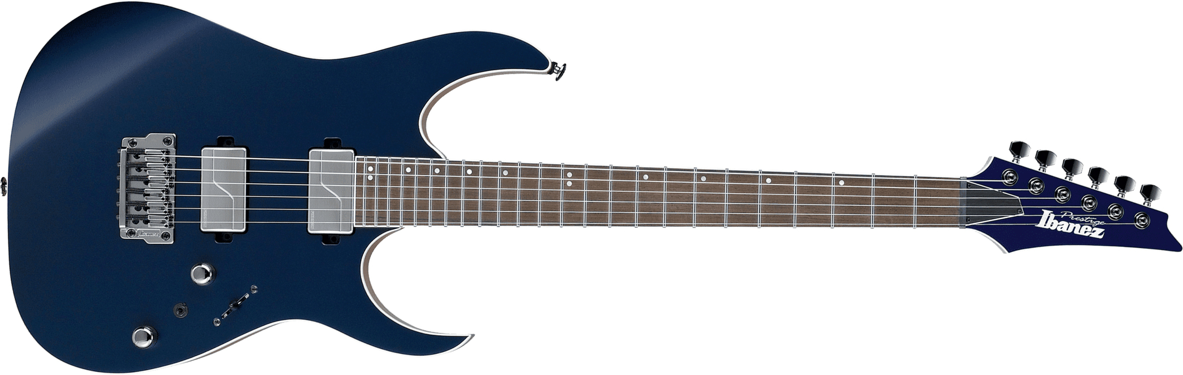 Ibanez Rg5121 Dbf Prestige Jap Hh Fishman Fluence Ht Eb - Dark Tide Blue Flat - Str shape electric guitar - Main picture
