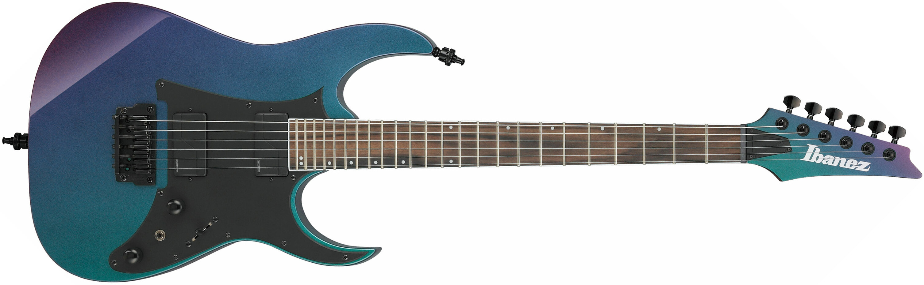 Ibanez Rg631alf Bcm Axion Label Hh Fishman Fluence Ht Eb - Blue Chameleon - Str shape electric guitar - Main picture